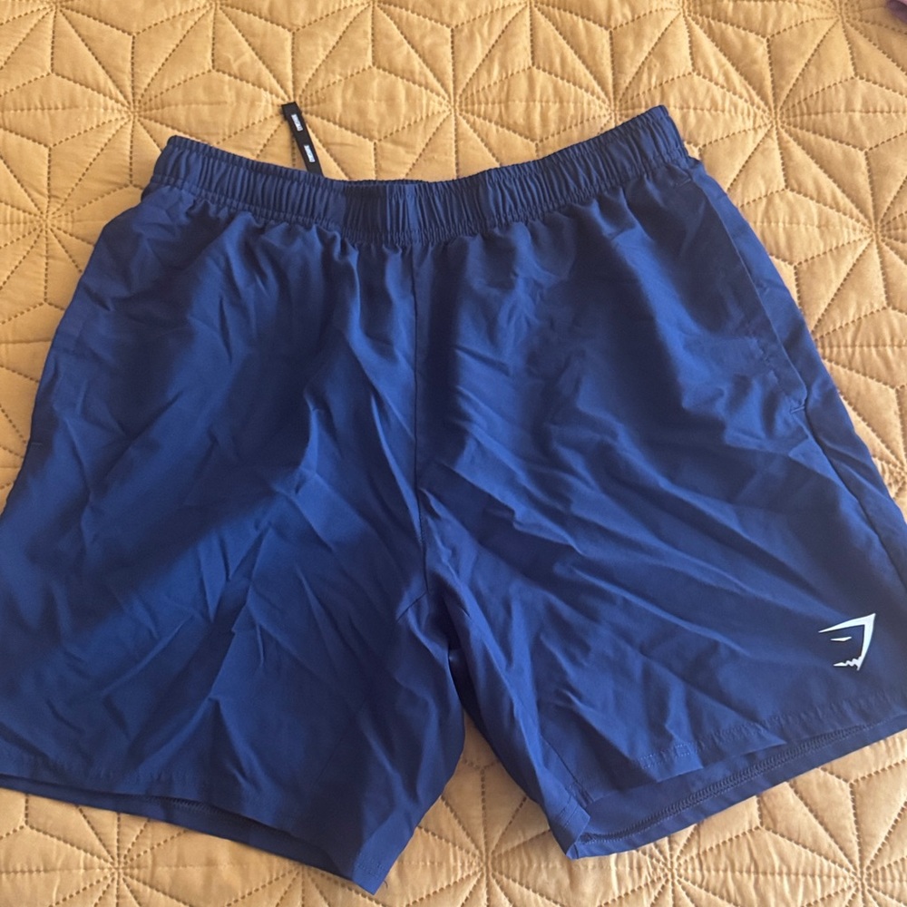 Gymshark Navy Training Shorts